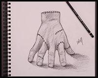 How to Draw Thing | Wednesday Sketch Tutorial