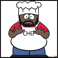 How to Draw Chef, South Park