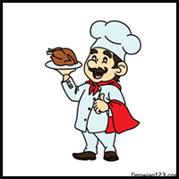 Chef Drawing