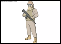 How to Draw a Soldier