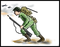 How to Draw a Soldier