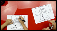 How To Draw The Liberty Bell