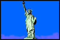 How to Draw the Statue of Liberty
