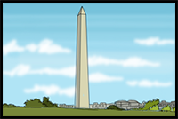 How to Draw the Washington Monument