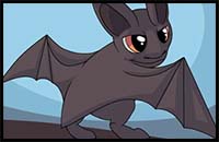 How to Draw a Bat