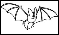 How to Draw a Bat