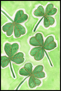 How to Draw a Shamrock
