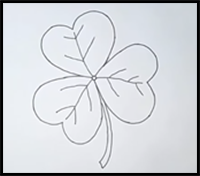 How to Draw a Shamrock