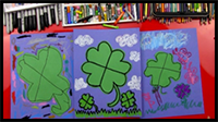 How To Draw A Four Leaf Clover