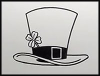 How to Draw Leprechaun Hat