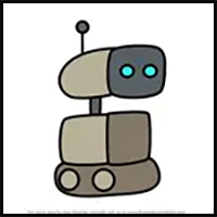 How to Draw Robot from Among Us