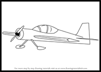 How to Draw Model Airplane