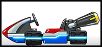 How to Draw Mario Kart Racer