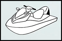How to Draw Jetski