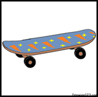 How to Draw Skateboards