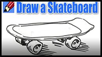 How to Draw a Skateboard