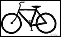 How to Draw a Simple Bike