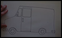 How to Draw a Food Truck