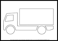 How to Draw a Truck for Kids