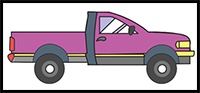 How to Draw a Truck?