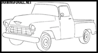 How to Draw a Chevy Truck