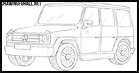 How to Draw a SUV