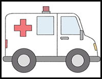 How to Draw an Ambulance