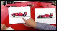 How to Draw a Race Car