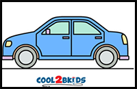 How to Draw a Car for Kids