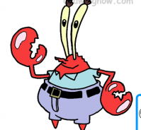 How to Draw Mr. Krabs from SpongeBob SquarePants : DrawingNow