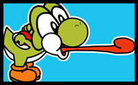 Drawing Baby Yoshi