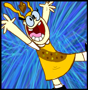 How to Draw Bessie Higgenbottom of The Mighty B in Easy Steps